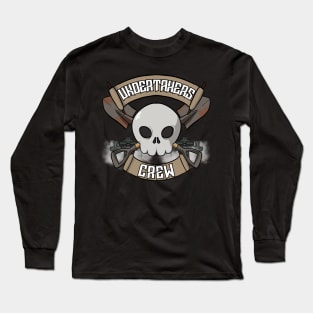 Undertakers crew Jolly Roger pirate flag Long Sleeve T-Shirt